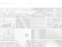Tablet Screenshot of harrisbacker.com